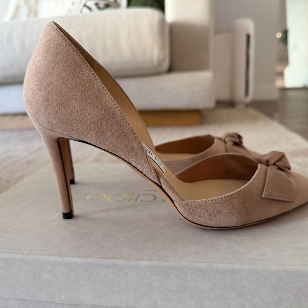 Jimmy Choo Twinkle 85 Ballet Pink; US6 / EU36 - Picture 2 of 6